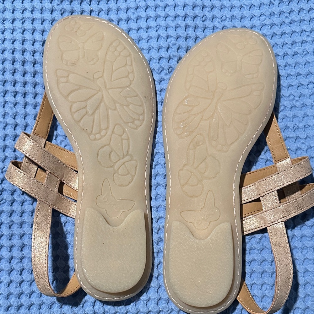b.o.c. Tan Women's Sandals with Butterfly Design - Picture 3 of 3